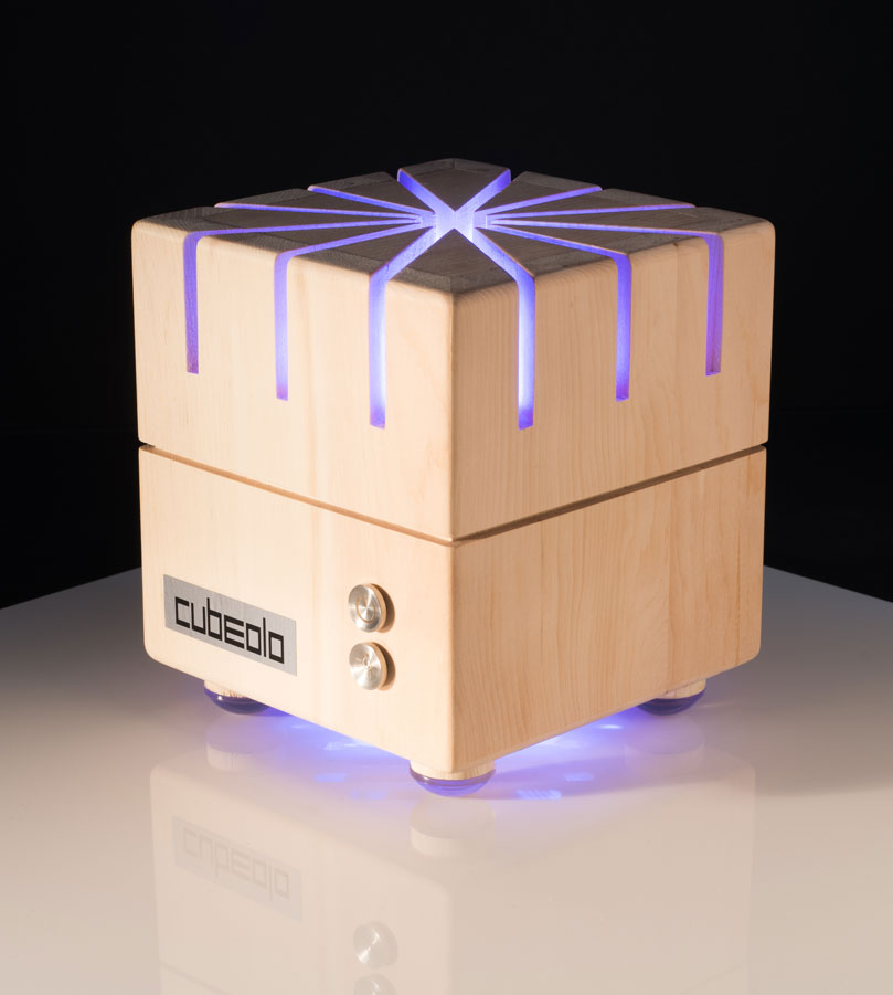 Cubeolo - Balancewürfel aus Zirbenholz